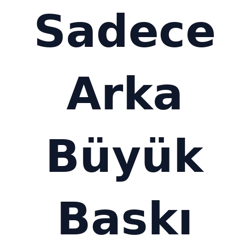 Sadece Arka Büyük Baskı thumbnail image