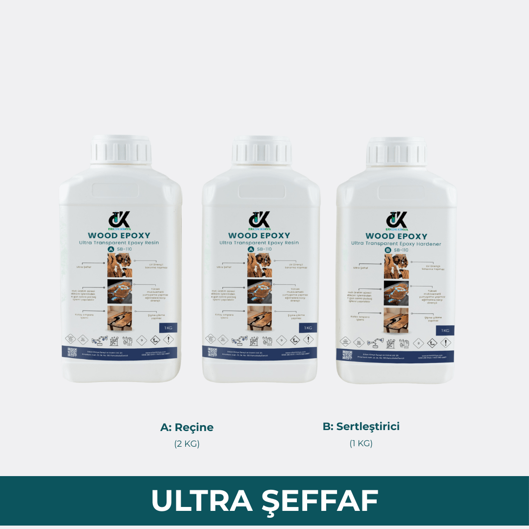 Wood Epoxy SB110 6 cm Kalın Döküm - 3 KG