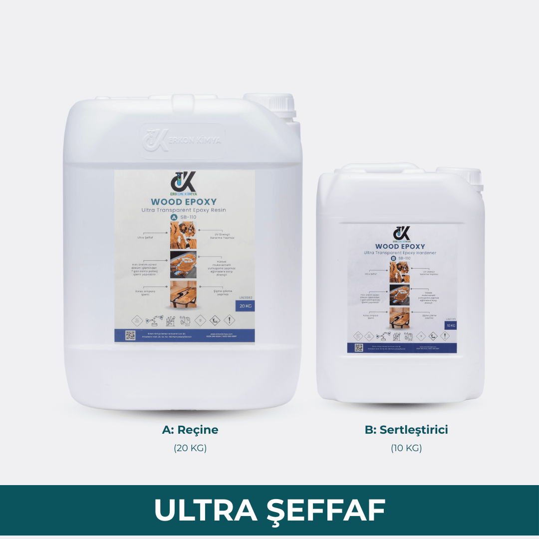 Wood Epoxy SB110 6 cm Kalın Döküm - 30 KG
