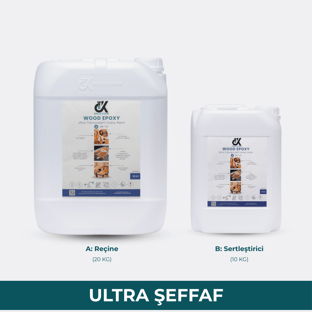 Wood Epoxy SB101 3 cm İnce Döküm - 30 KG