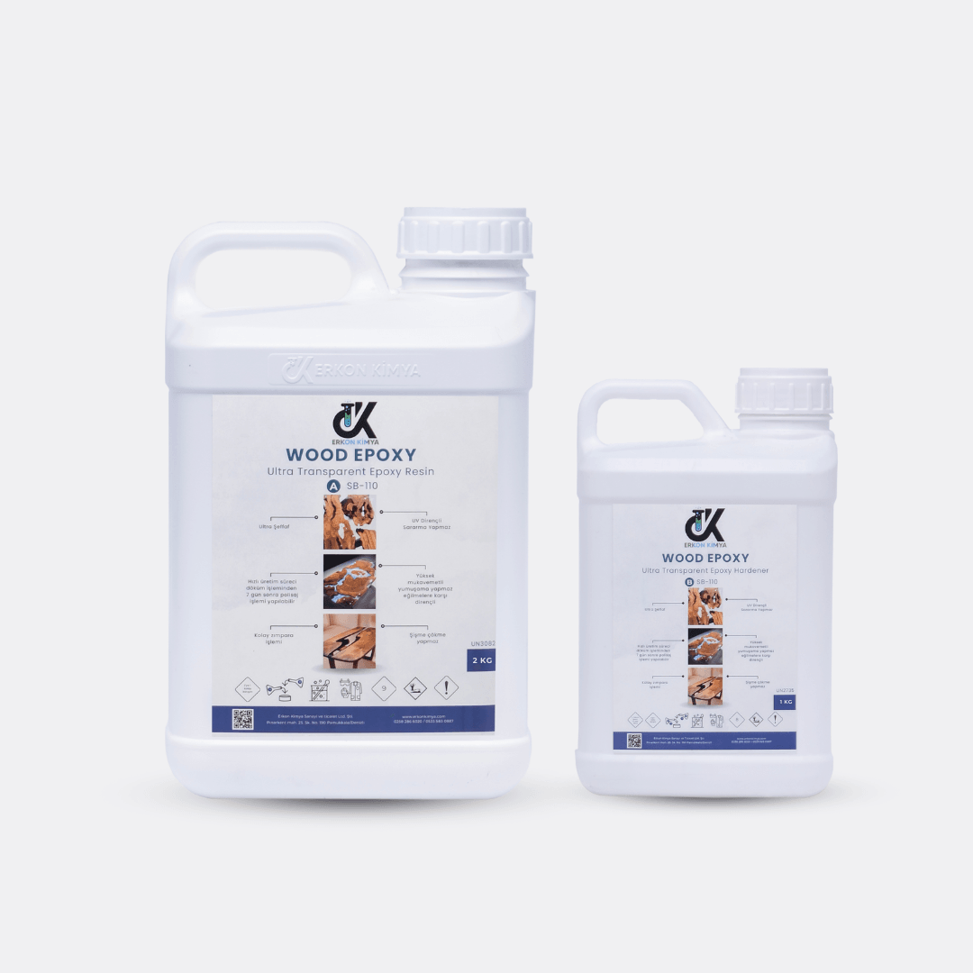 Wood Epoxy SB110 6 cm Kalın Döküm 3 KG