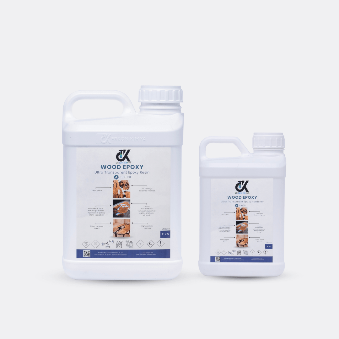 Wood Epoxy SB101 3 cm İnce Döküm 3 kg