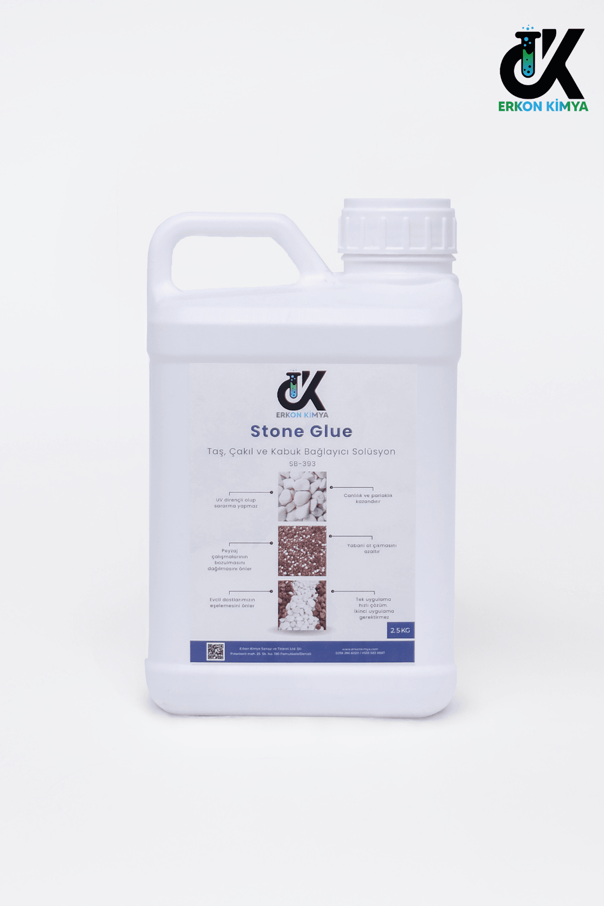Stone Glue Taş, Çakıl ve Kabuk Bağlayıcı Solüsyon