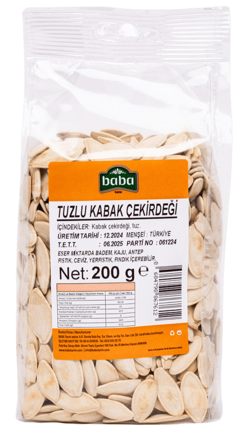 Tuzlu Kabak Çekirdeği