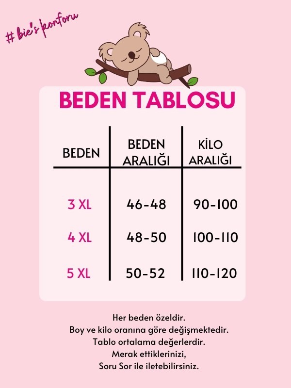 Çiçek Desenli Büyük Beden Kadın Uzun Kol Pijama Takımı -  %100 Pamuk Penye Mevsimlik 3 Düğmeli