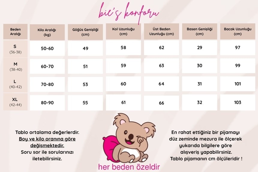 Kadın Bisiklet Yaka Düğmesiz Bilekler Lastikli/Jogger Yumuşak Termal Kışlık Pijama Takımı