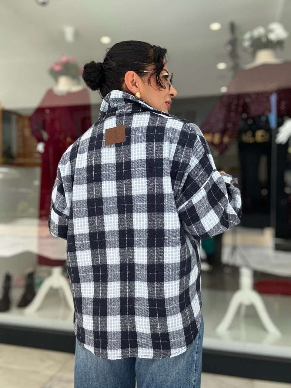 ODUNCU LACİVERT GÖMLEK