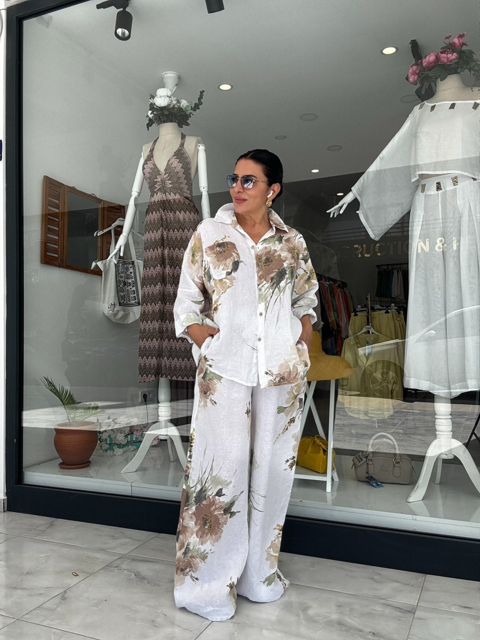 İTALYAN KETEN PANTOLON TAKIM