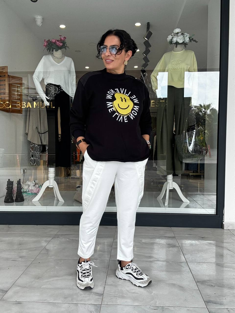 WHİTE LİNE JOGGER PANTOLON