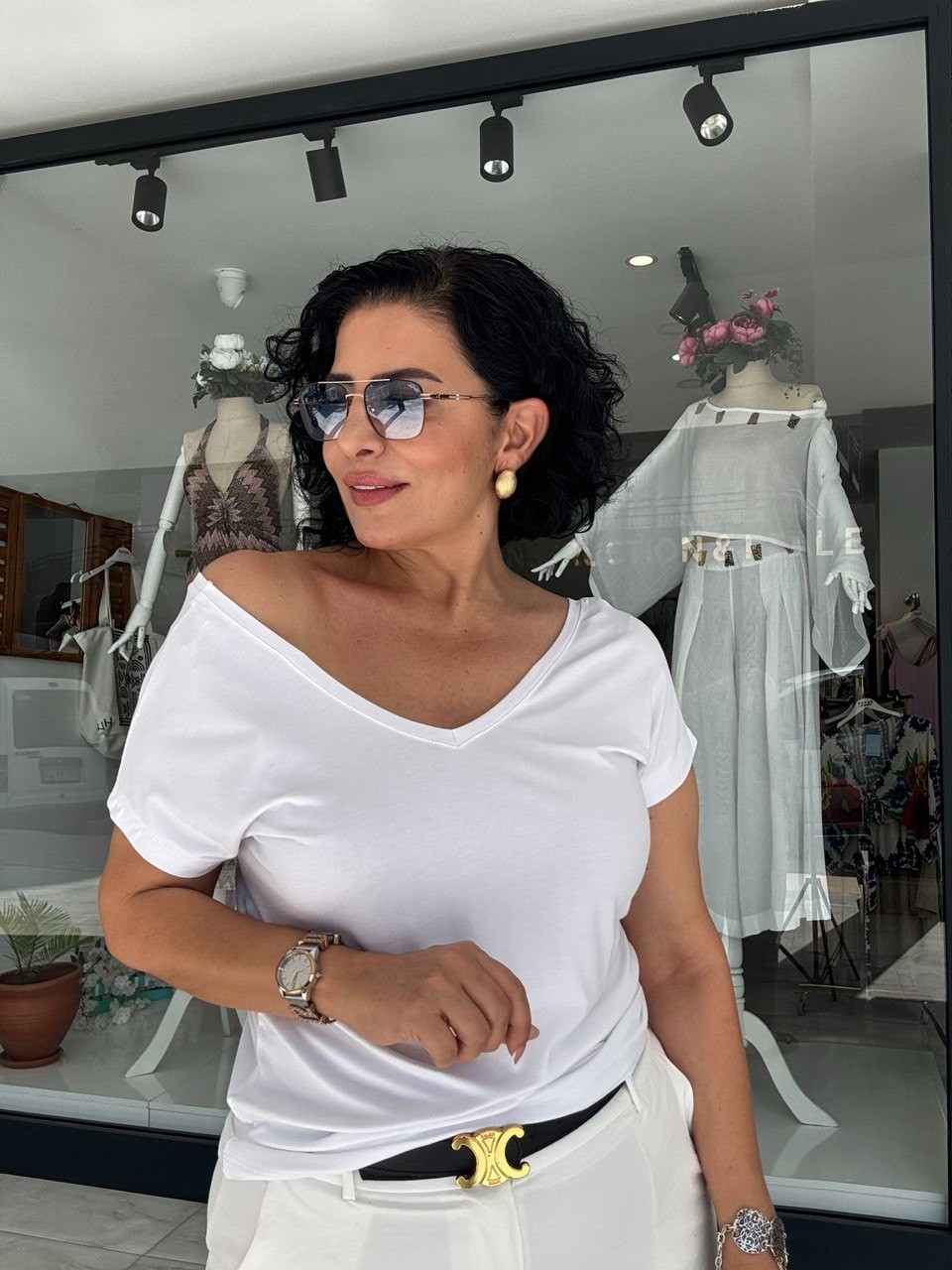 KONFOR BEYAZ T-SHİRT