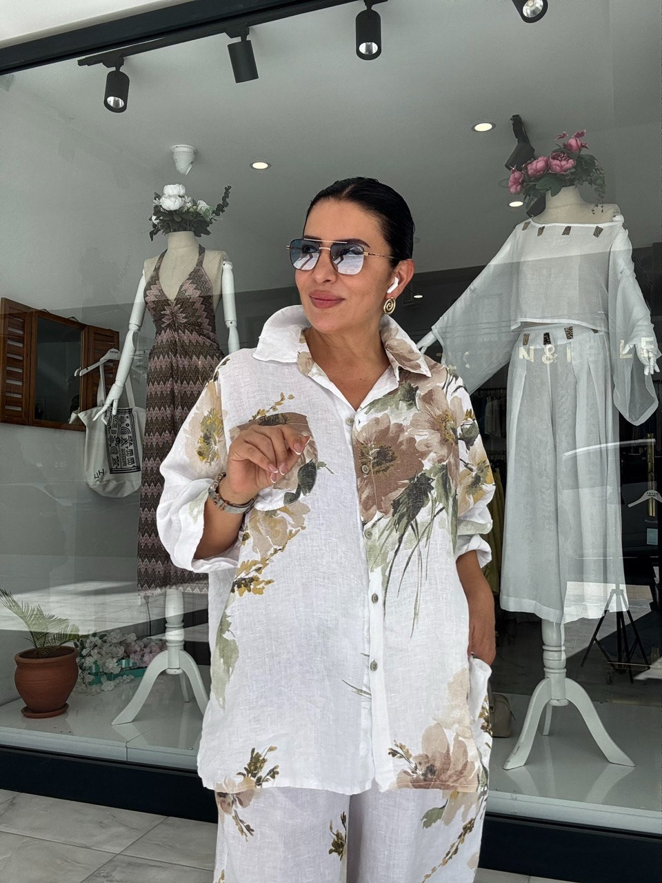 İTALYAN KETEN PANTOLON TAKIM