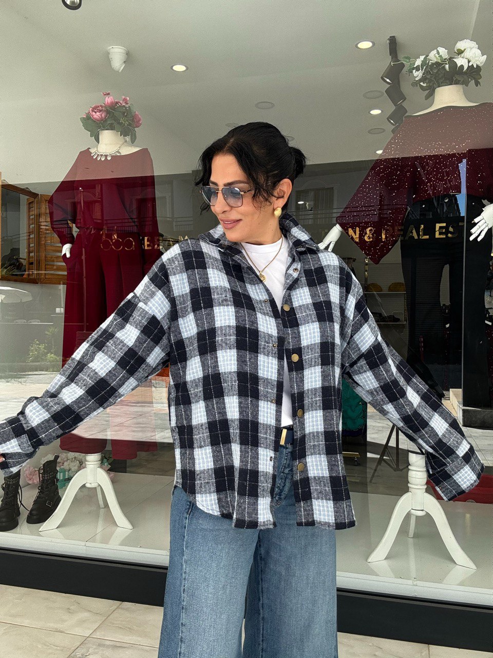 ODUNCU LACİVERT GÖMLEK