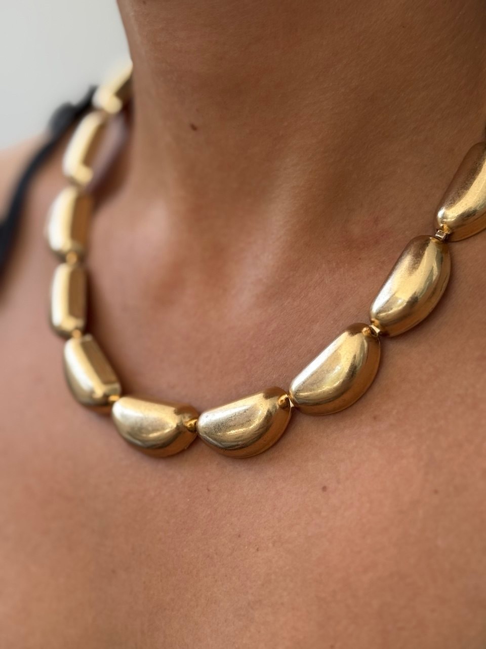GOLD DETAYLI KOLYE