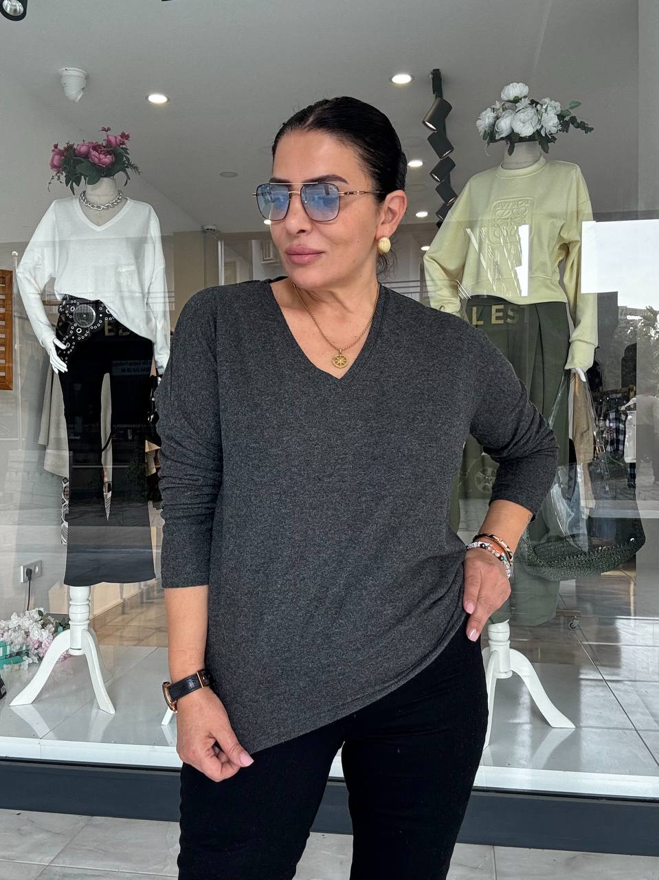 ANTRASİT YUMOŞ KAZAK