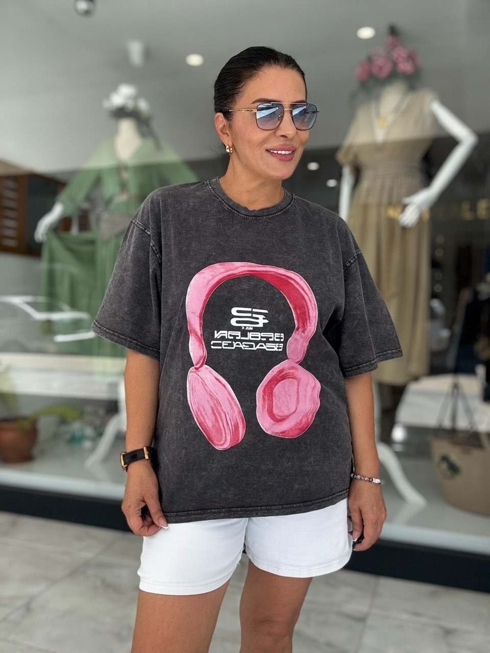 PEMBE RİTİM TSHİRT