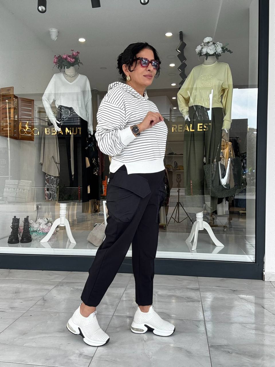 CEP DETAYLI JOGGER PANTOLON