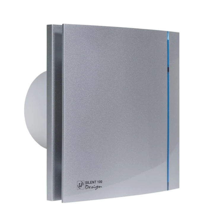 Soler Palau Mini Aksiyel Fan Sılent-100 Cz Sılver Design