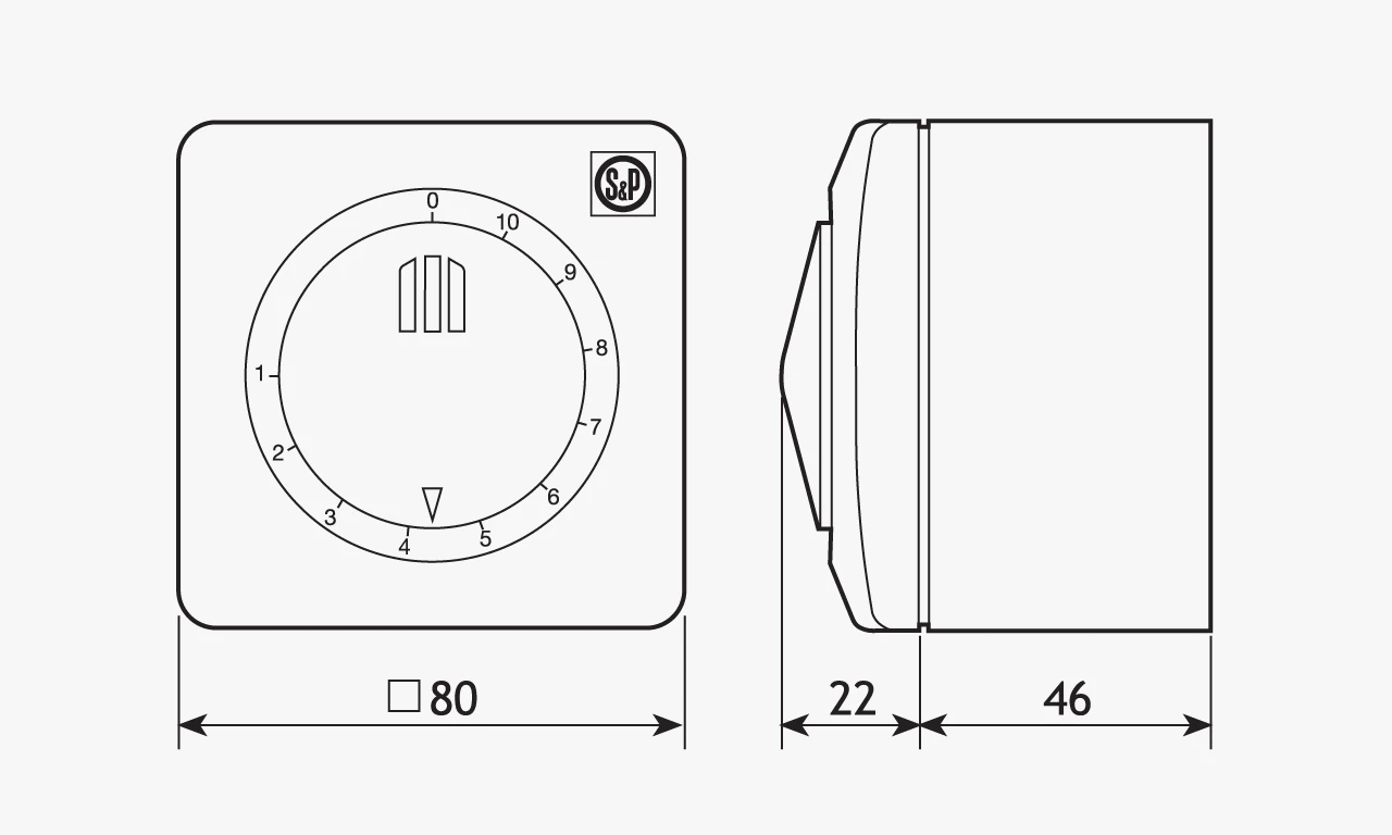 Soler Palau Hız Anahtarı Reb-2,5