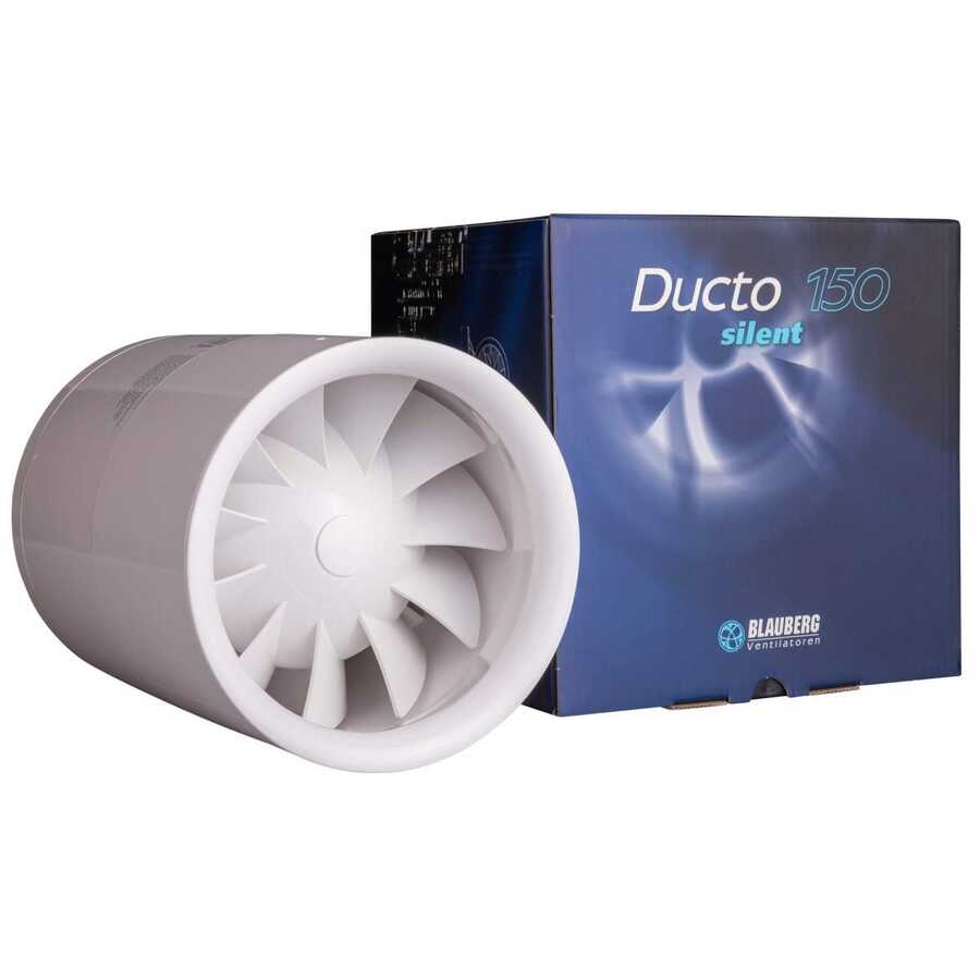 Blauberg Ducto 100 Sessiz Plastik Kanal Fanı