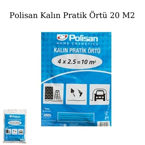 Polisan Kalın Pratik Örtü 20 M2