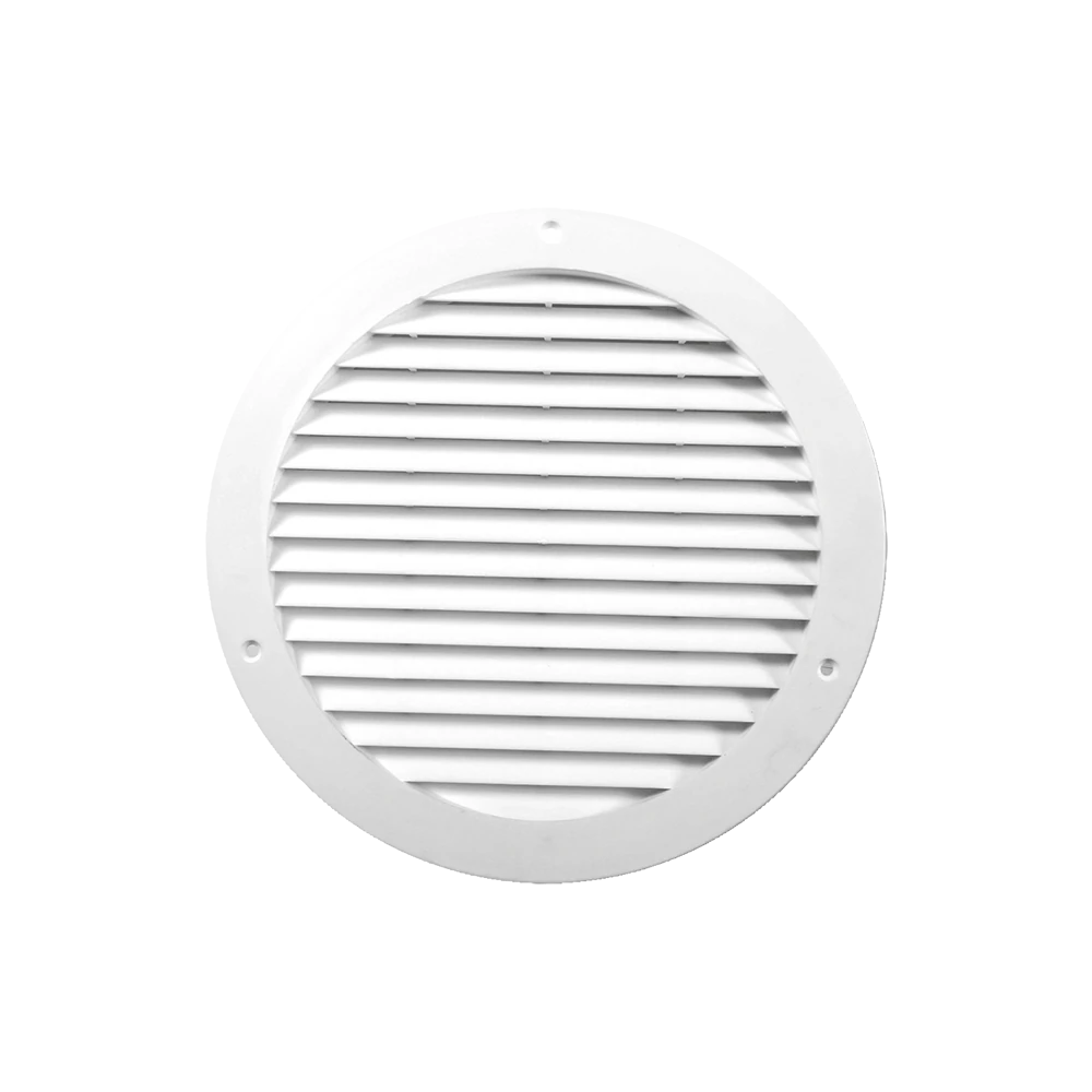 Raksan Yuvarlak Lineer Menfez-Beyaz-Ø100