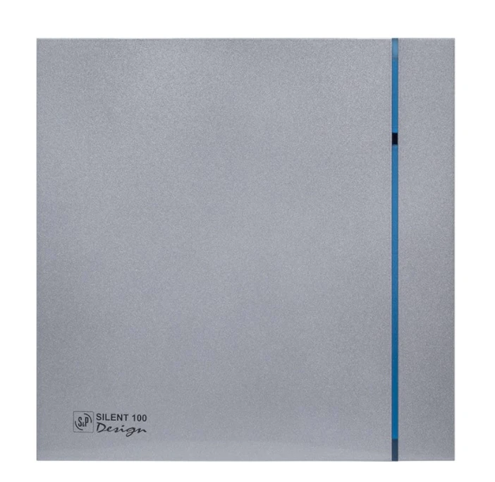 Soler Palau Mini Aksiyel Fan Sılent-100 Cz Sılver Design