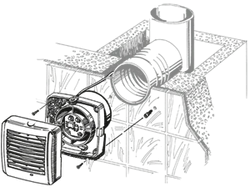 Blauberg Aero Still 150 Sessiz Plastik Banyo Fanı