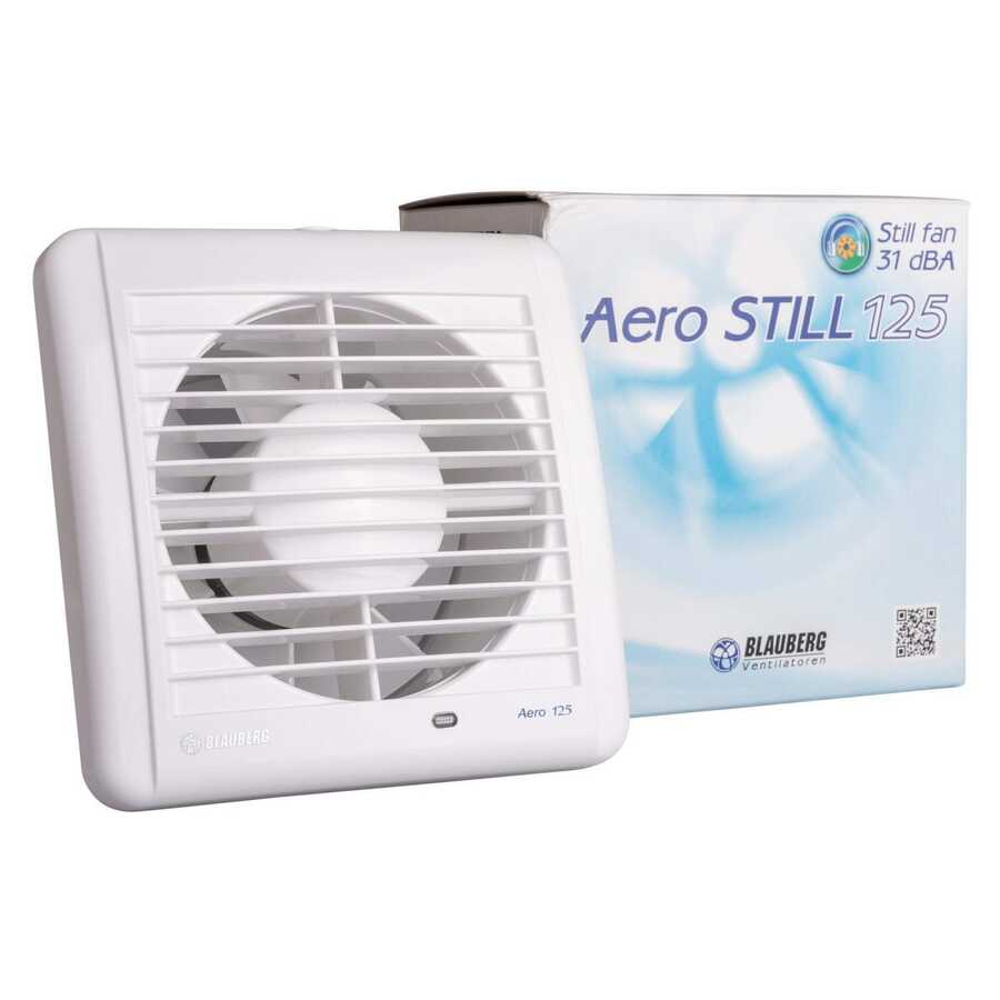 Blauberg Aero Still 125 Sessiz Plastik Banyo Fanı