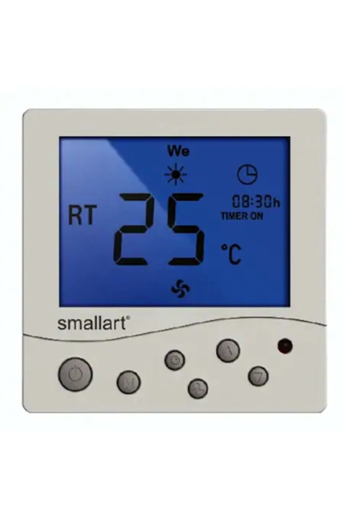 Smallart Fancoil Sıva Altı Dijital Termostatı SM2008FFN-L