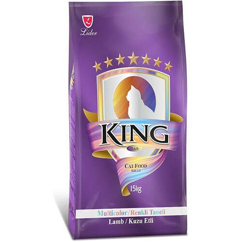 King Multicolor Kedi Maması 15 Kg