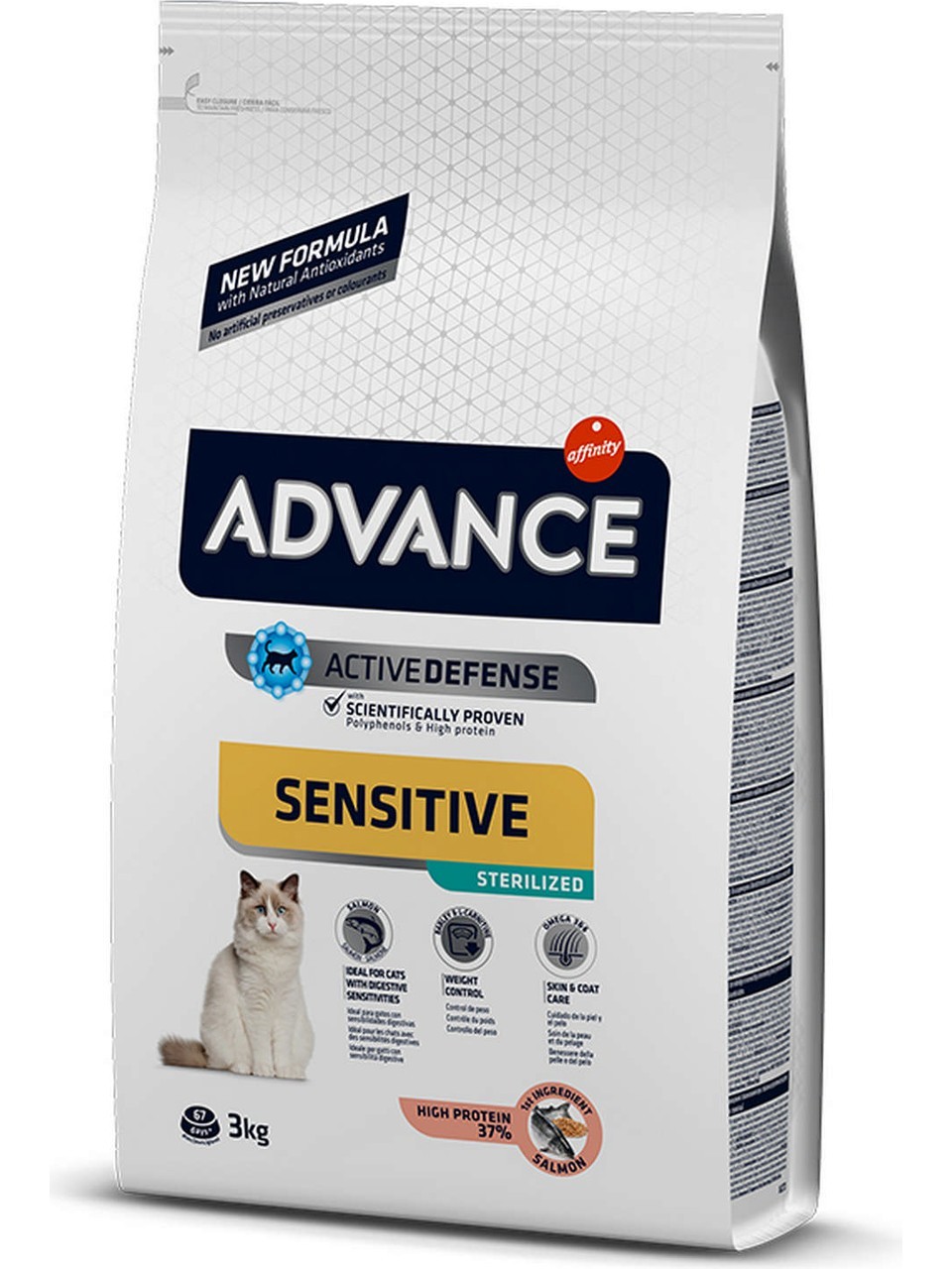 Advance Cat Sensitive Sterilised Salmon 3 Kg
