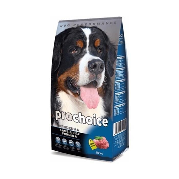 PROCHOICE PRODERMA LAMB RICE KÖPEK MAMASI 18 KG