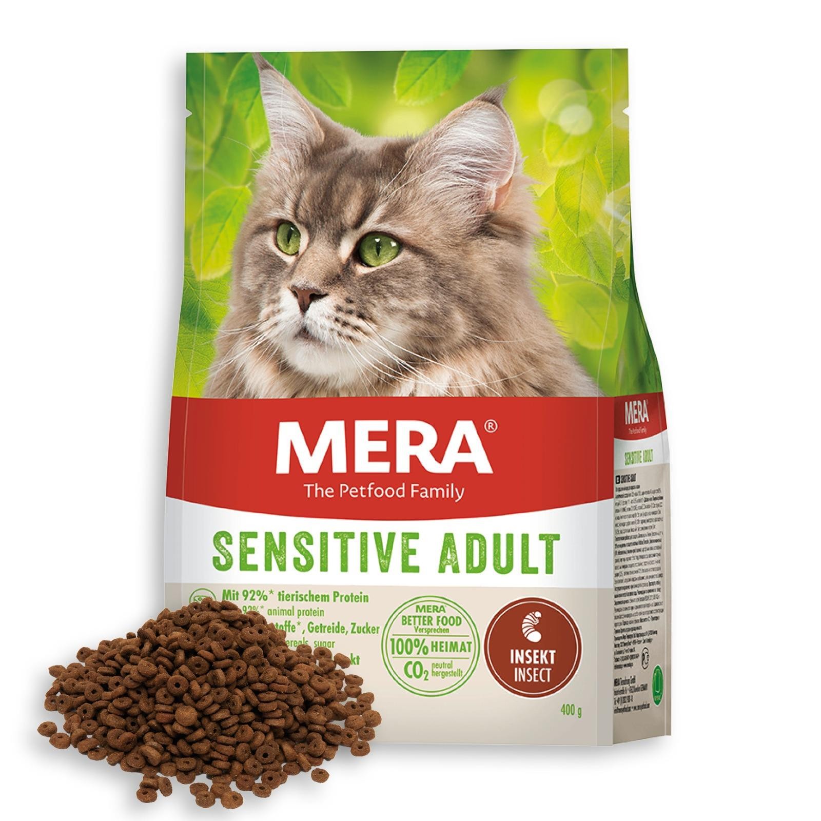 Mera Sensitive Böcek Larvalı Yetişkin Kedi Maması (2 kg)