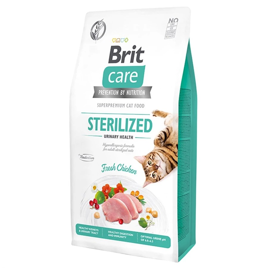BRIT CARE STERİL WEIGHT CONTROL ÖRDEKLİ KEDİ MAMASI 7 KG