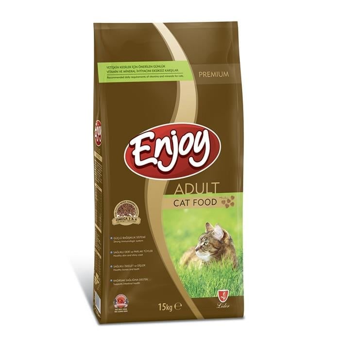 ENJOY TAVUKLU KEDİ MAMASI 15 KG