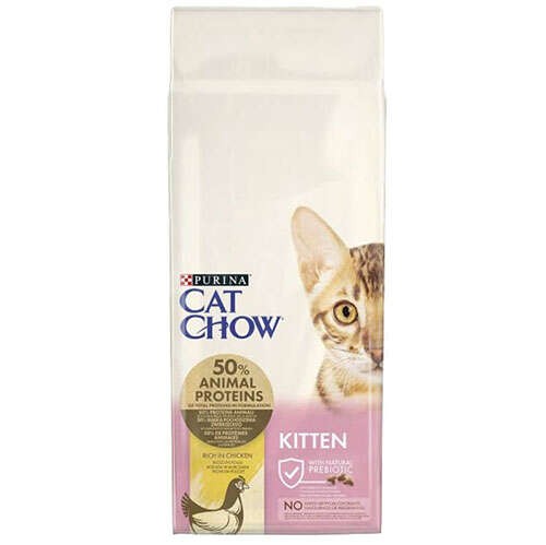 CAT CHOW TAVUKLU KİTTEN KEDİ MAMASI 15 KG