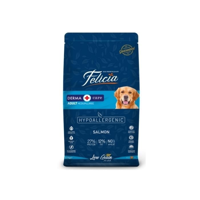 Felicia Somonlu Köpek Maması 15 Kg