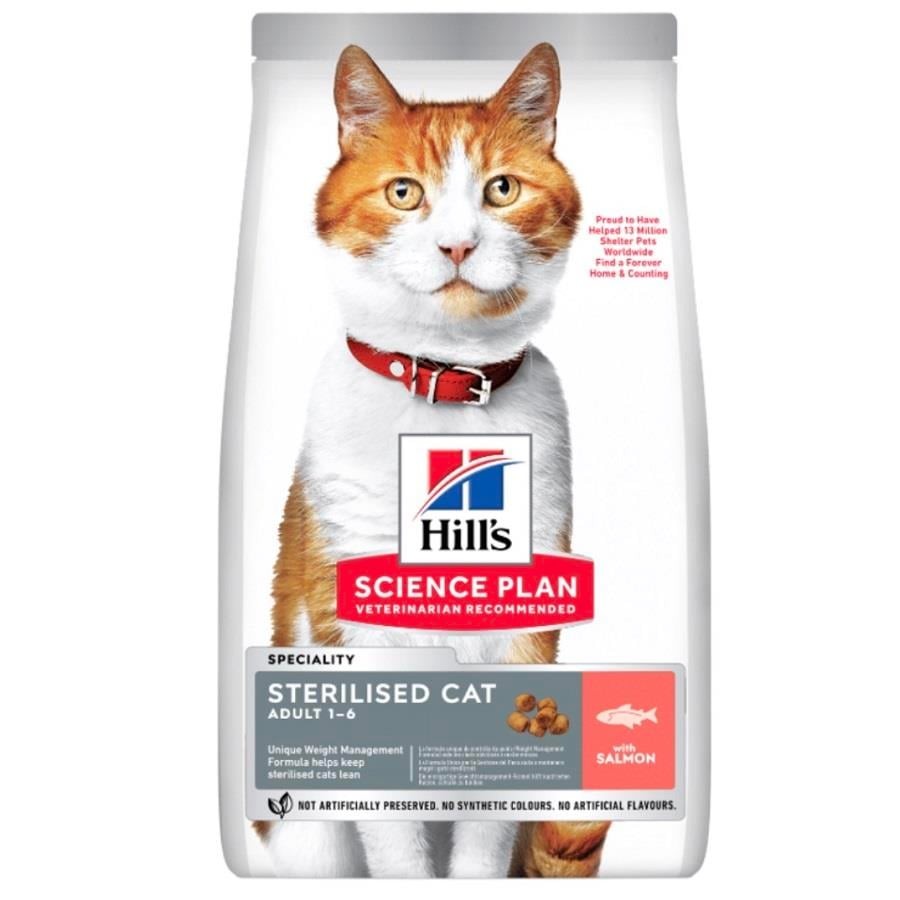 Hill's Science Plan Sterilsed Salmon Kedi Maması (3 kg)