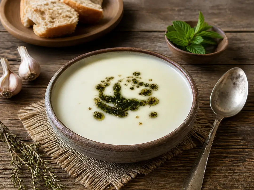 kemik suyuna yayla çorbası