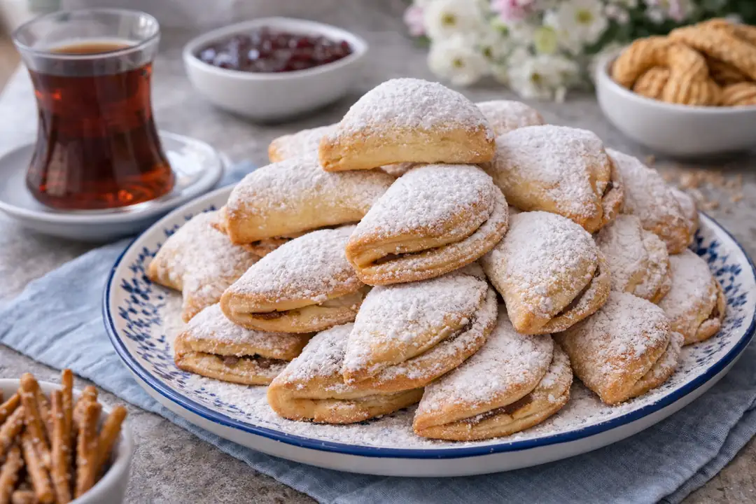 Bayatlamayan Elmalı Kurabiye