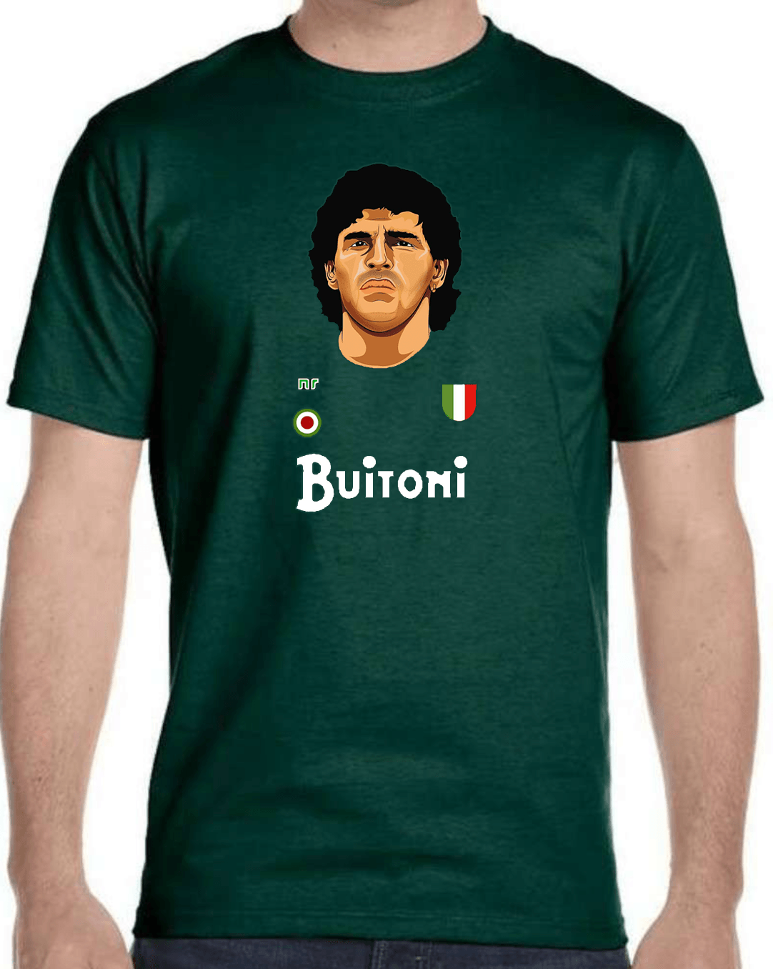 Maradona Italy / yeşil