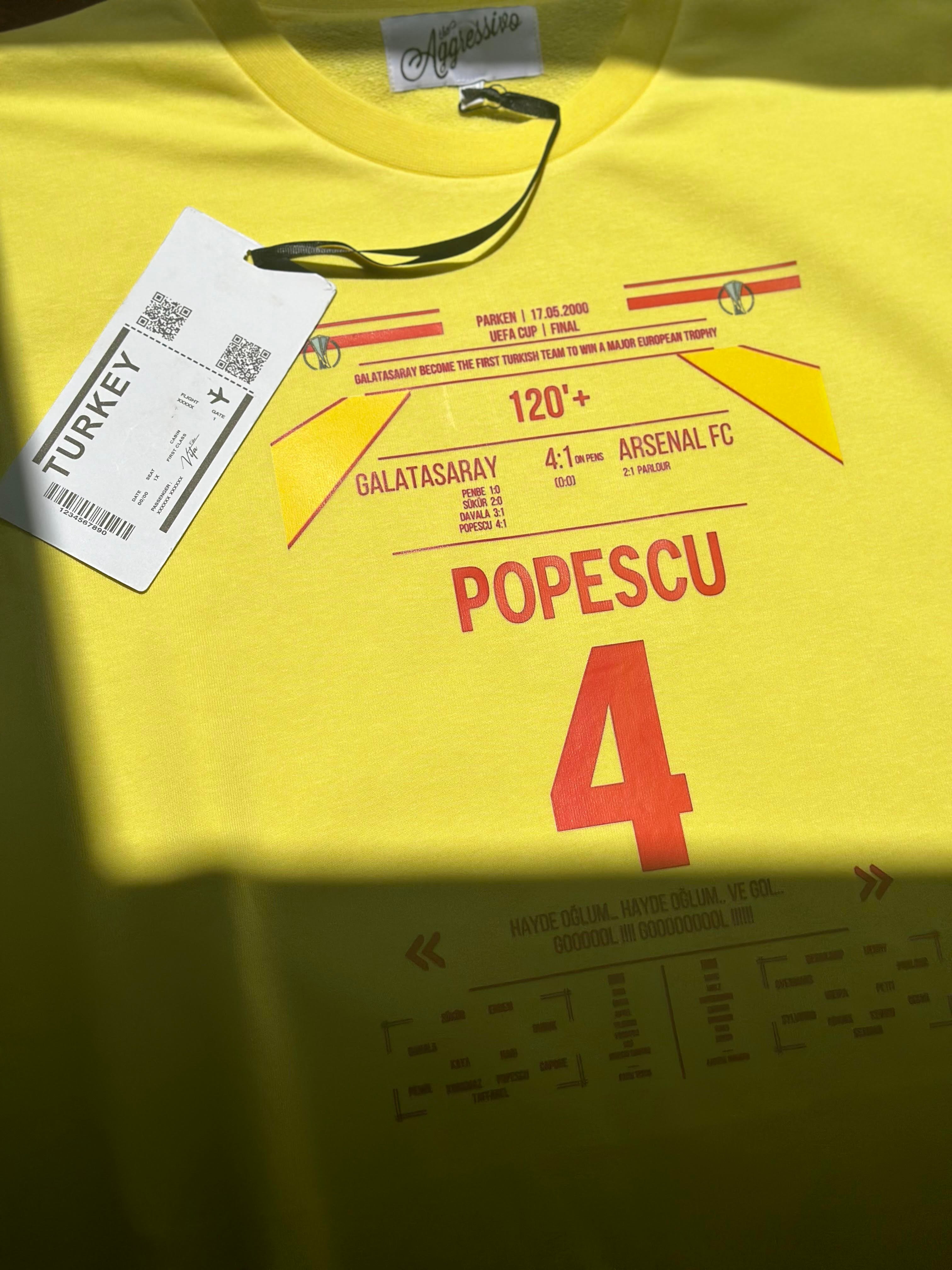 haydı oğlum Uefa 2000 Popescu.