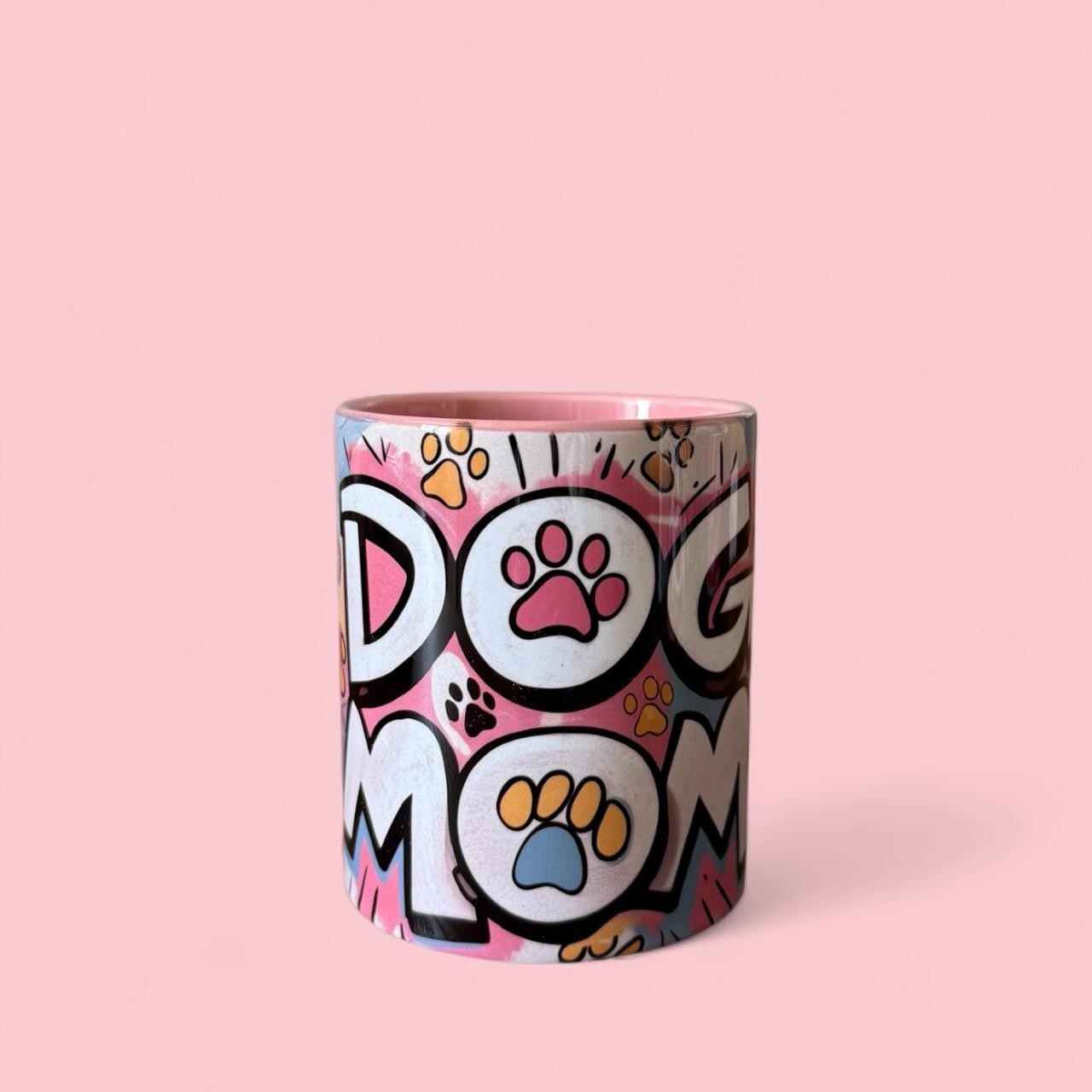 Dog Mom Tasarım Baskılı Kupa