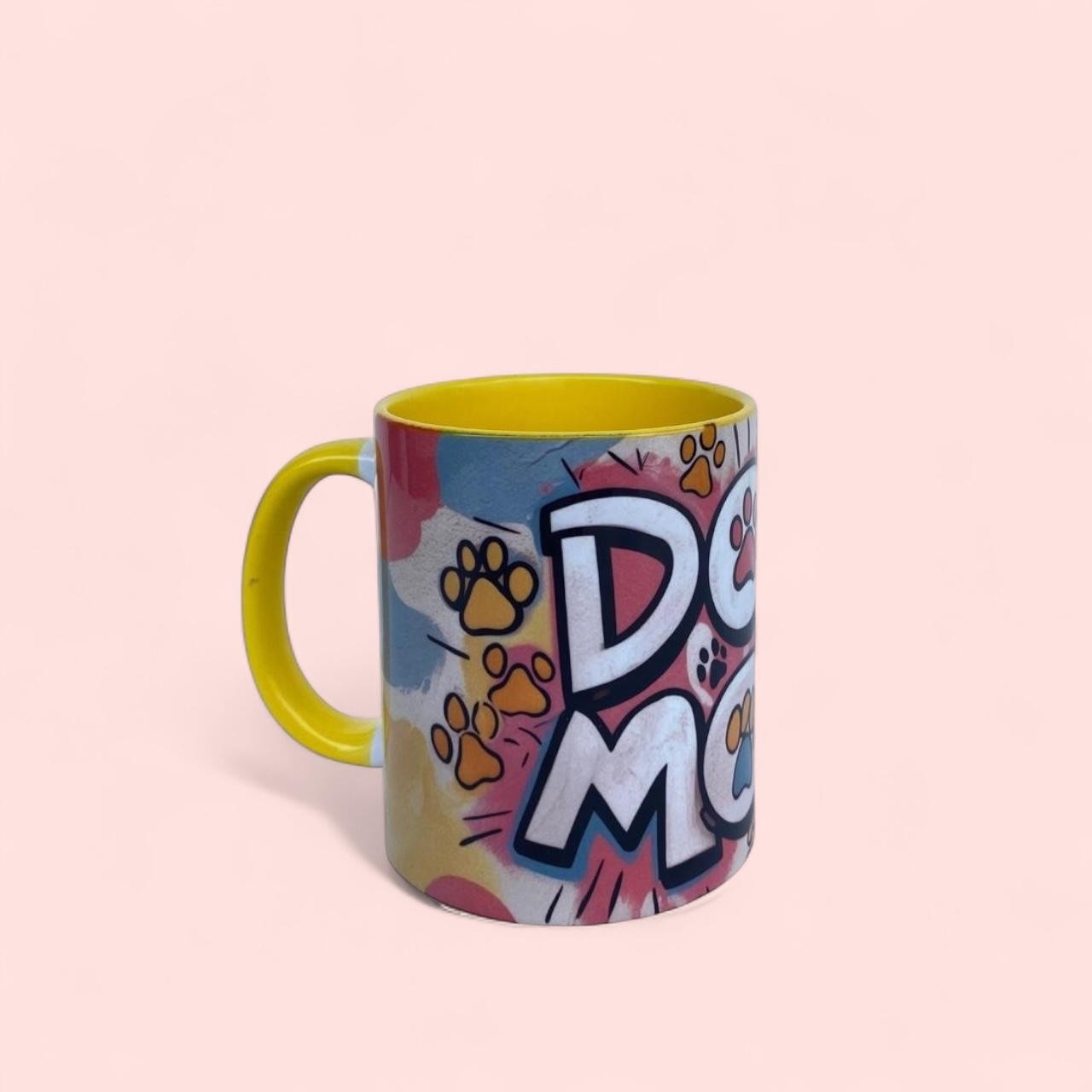 Dog Mom Tasarım Baskılı Kupa