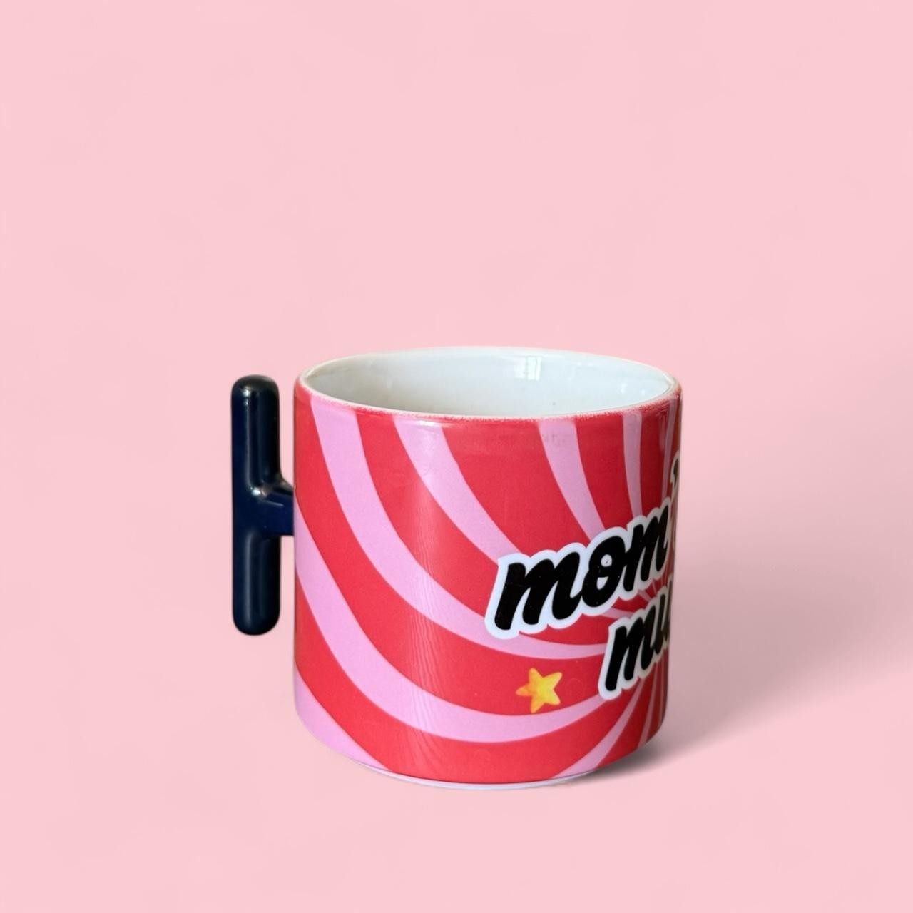 Mom's Mug Baskılı T Kupa