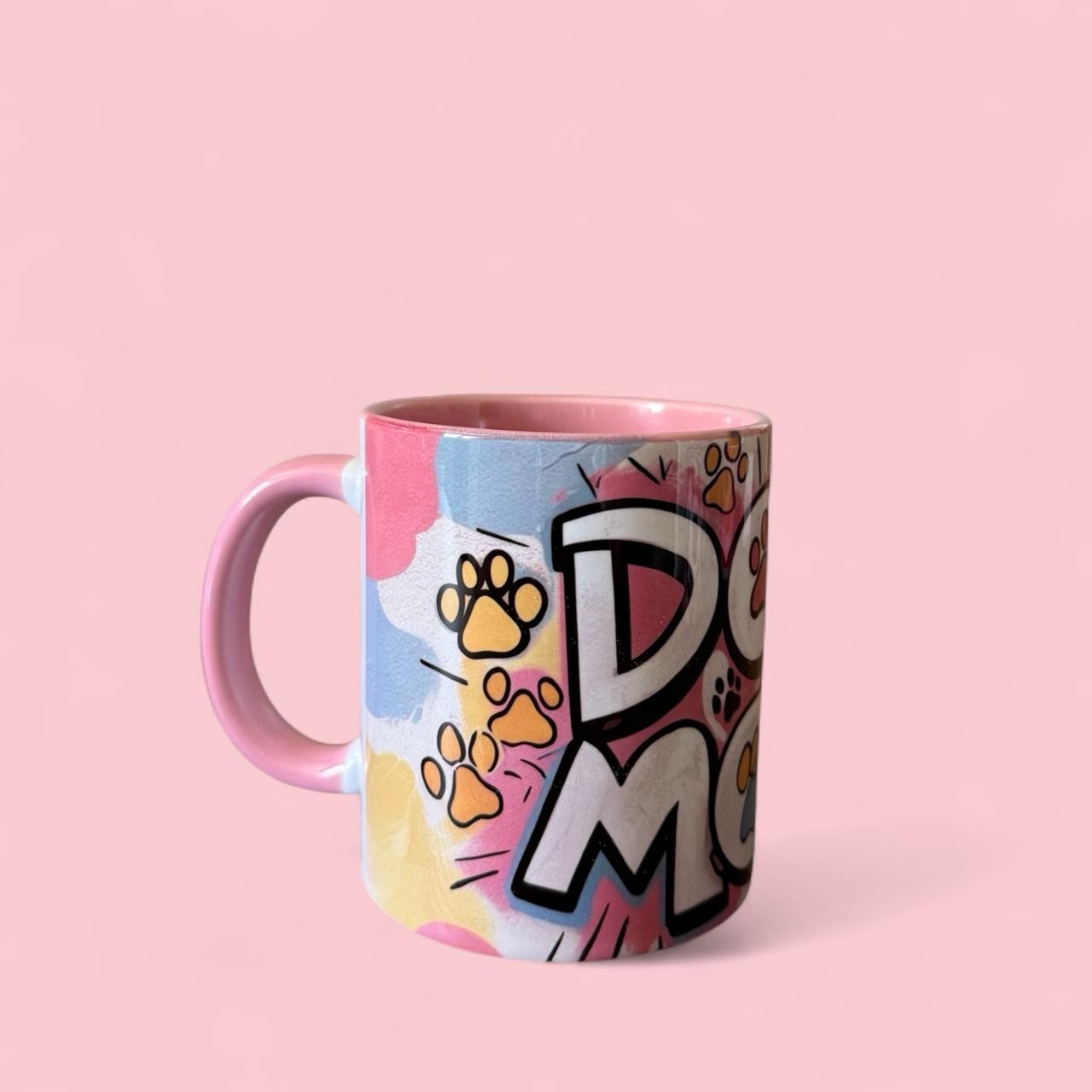 Dog Mom Tasarım Baskılı Kupa