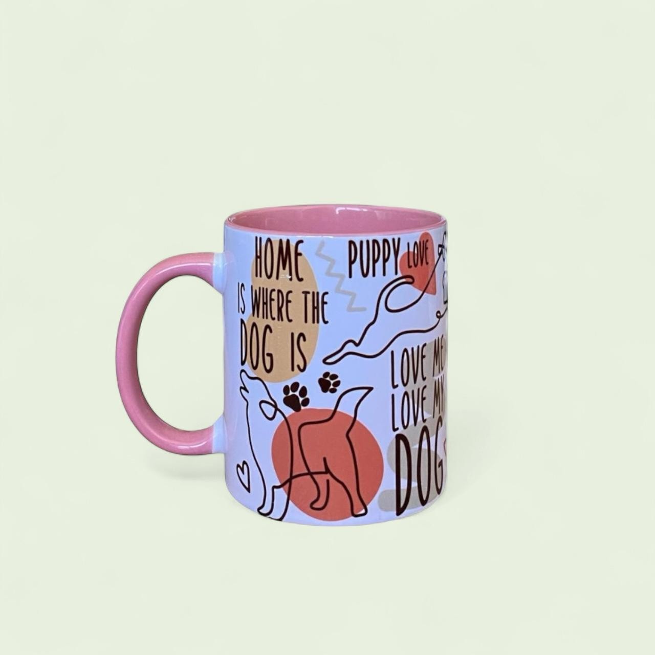 Dog Lovers Renkli Kupa