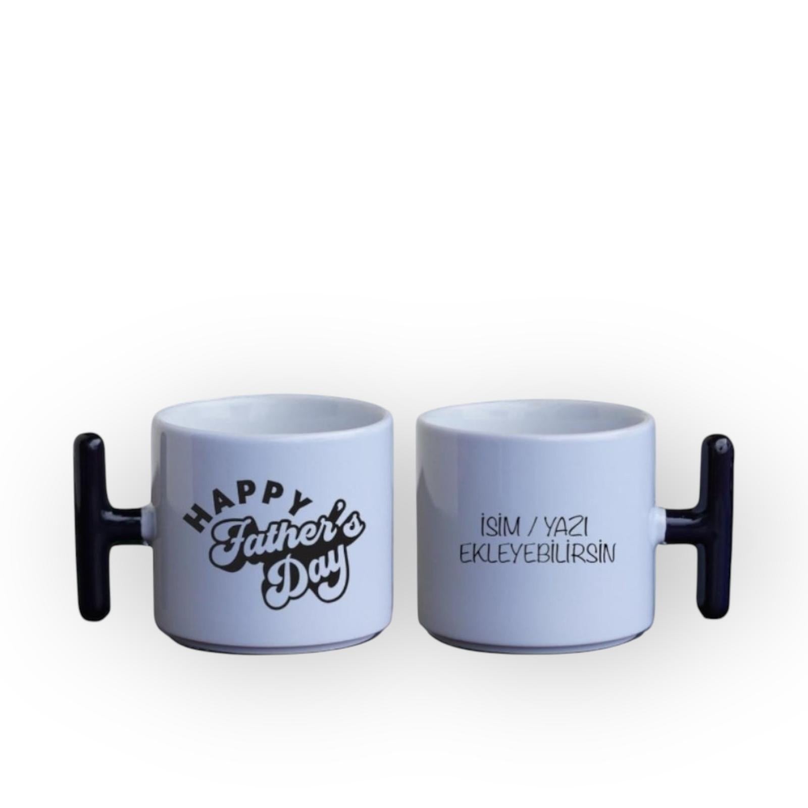 Father's Day Mesajlı T Kupa