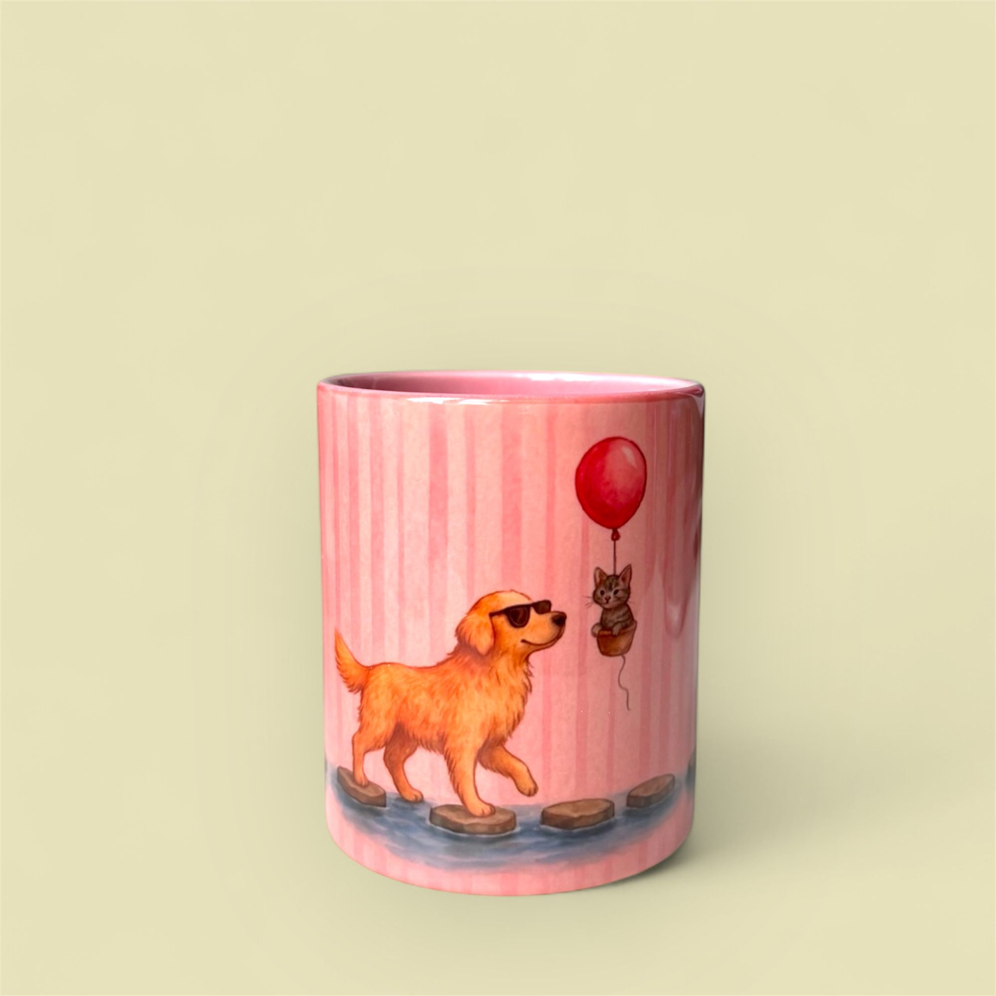 Sunny Paws Pembe Kupa
