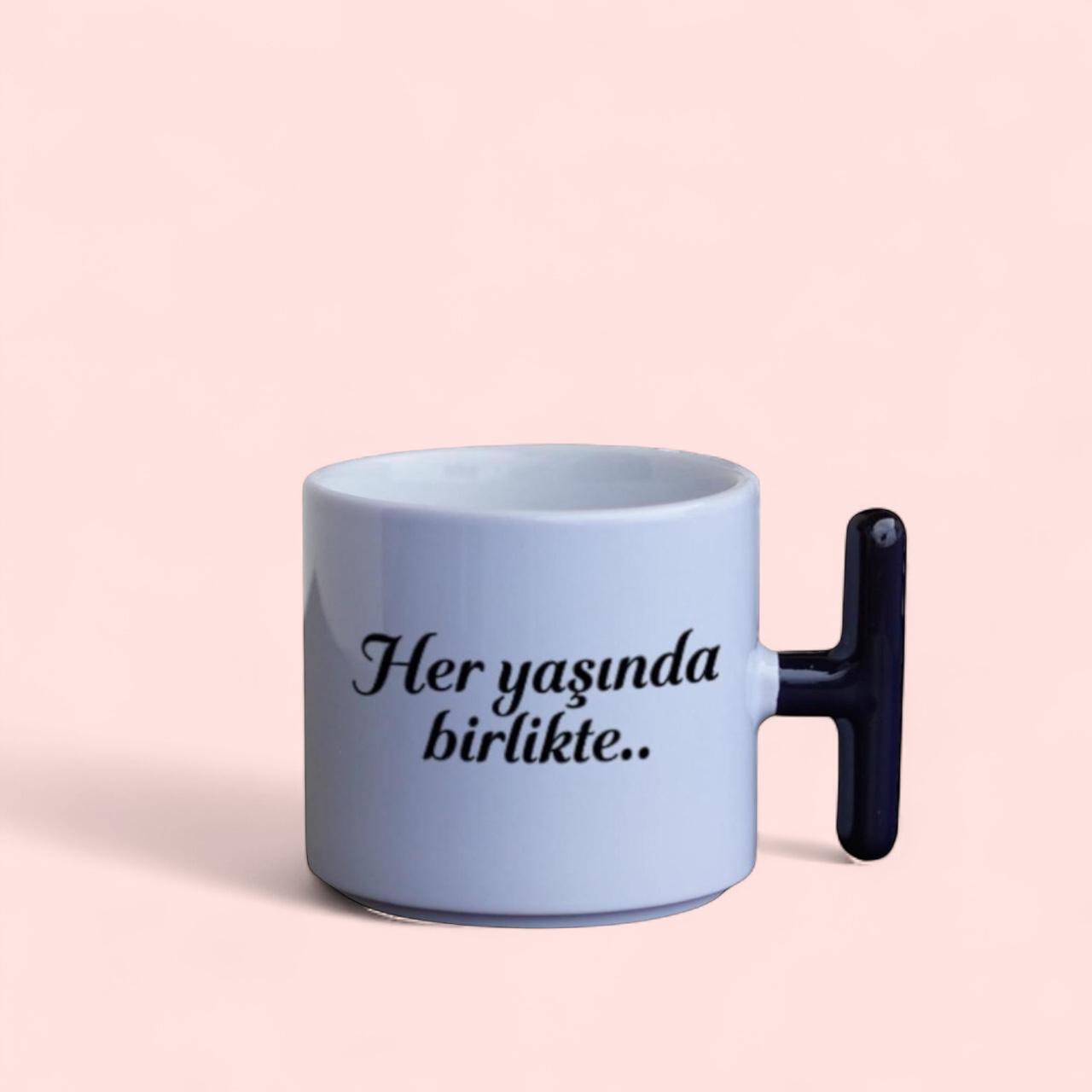 Happy Birthday Mesajlı T Kupa